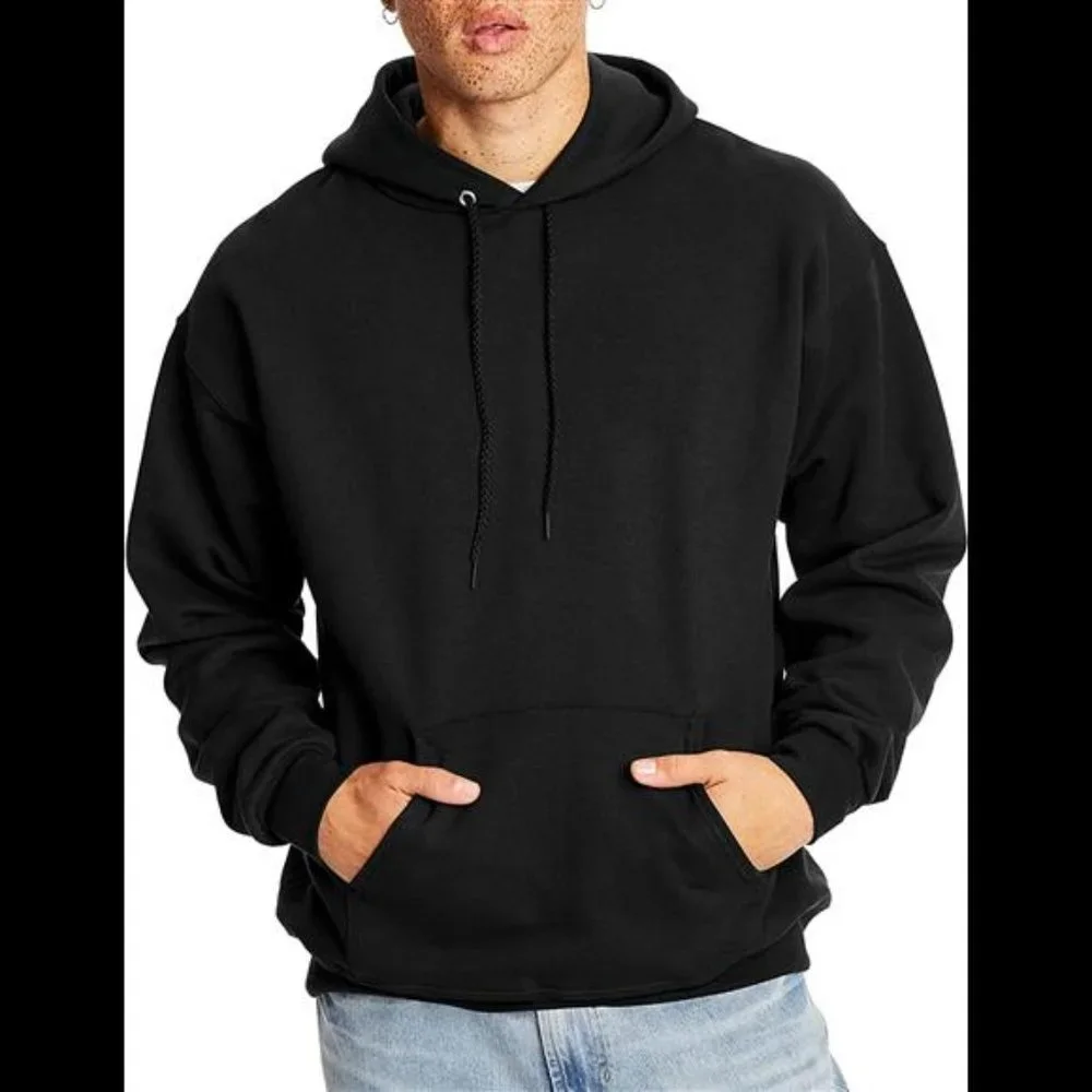 Hanes Men’s Ultimate Cotton Heavyweight Pullover Hoodie Sweatshirt - Picture 4 of 5